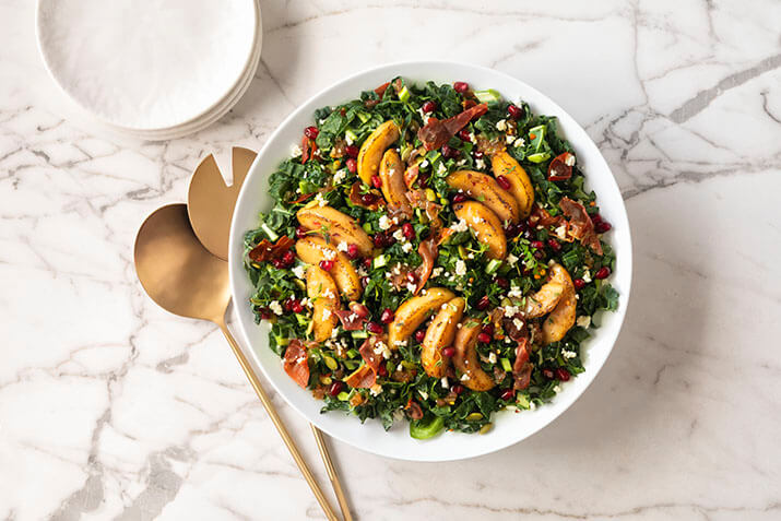 Fuji Apple and Kale Salad